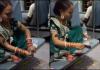 Viral Video Shows Indian Train Passenger Littering Under Seat and Washing Hands During Eight-Hour Journey