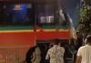 BEST CNG Bus Crashes Into Road Divider in Borivali East After Driver Swerves to Avoid Motorcyclist
