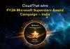 CloudThat Wins Microsoft FY26 Superstars Award, Secures Eighth Recognition