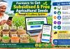 State Government Launches E-Lottery for Subsidised Seeds, Farmers Urged to Book Soon