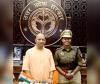 UP CM Yogi Adityanath meets DSP-cum-cricketer Deepti Sharma