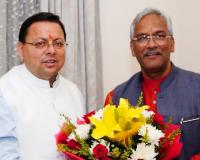 Uttarakhand CM Dhami's Diwali gesture reinforces bond with ex-CM Rawat