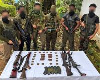 Foreign-made rifles recovered after 4 Kuki militants killed in Manipur