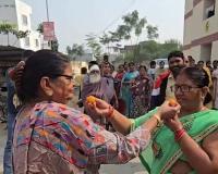 BJP leaders, workers celebrate across country as NDA projected to win big in Bihar