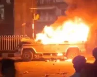Violence erupts in Bihar's Gopalganj, police vehicle torched; several detained