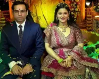 Renowned Katha Narrator Nidhi Saraswat Marries BJP Leader Chirag Upadhyay in Ghaziabad Ceremony