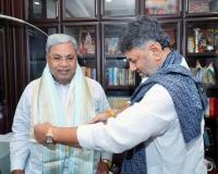 We are like brothers; Shivakumar will become CM when high command decides, says Siddaramaiah after breakfast meeting