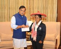 Assam CM Himanta Biswa Sarma awards Rs 10 lakh, promises govt job to India’s blind cricket trailblazer Simu Das