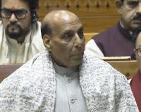 Congress appeasement damaged Vande Mataram, contributed to Partition: Rajnath Singh