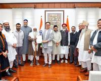 Kiren Rijiju discusses Waqf properties’ registration with AIMPLB