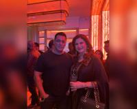 Kunickaa Sadanand poses with ‘Tiger’ Salman Khan at ‘Bigg Boss 19’ party