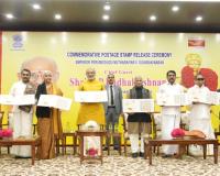V-P Radhakrishnan releases postage stamp, commends govt support to Tamil culture