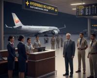 Elderly Passenger Booked After Cabin Crew Alleges Inappropriate Conduct on Dammam–Hyderabad Flight