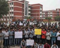 Kanpur Institute of Technology Students Stage Protest Over Sudden Exam Centre Change