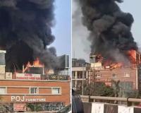 Fierce Blaze Erupts at Bhubaneswar Nightclub, Sparks Panic Among Patrons