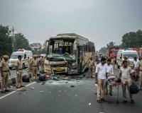 Deadly Head-On Collision in Basti Leaves Five Dead, Scores Injured