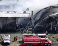 Small Plane Crashes Into Building in Toluca, Killing All 10 Onboard