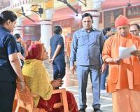 Yogi Adityanath Addresses Public Grievances During Janata Darshan at Gorakhnath Temple