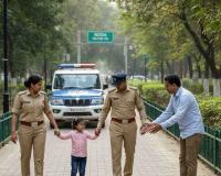 Noida Police Swiftly Reunite Two Lost Children With Their Family