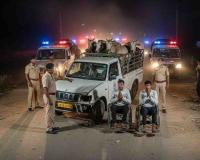 Deadly Chase in Sonbhadra: Two Suspected Cattle Smugglers Shot After Attempt to Run Over Policeman