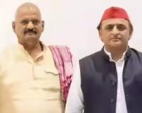 Akhilesh Yadav Pays Tribute to Sudhakar Singh, Lauds Him as a Leader Rooted in the People