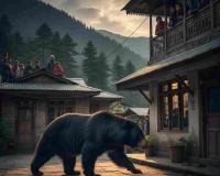 Bears Roam Into Homes as Human–Wildlife Conflict Intensifies in Himachal Pradesh