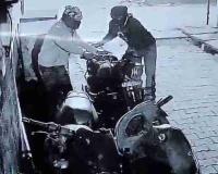 CCTV Captures Failed Attempt to Steal Bullet Motorcycle in Kanpur