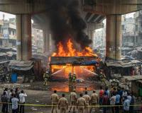 Fierce Fire Erupts Under Kanpur Flyover, Triggers Panic in Densely Crowded Market Stretch