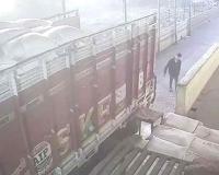 Gujarat Factory Tragedy: Father Accidentally Kills 19-Year-Old Son While Reversing Truck, CCTV Captures Moment