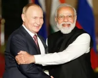 Hyderabad House Decked Out as Delhi Prepares for High-Level Putin–Modi Summit