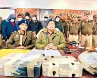 JCB Operator Among Six Arrested as Police Crack Silver Coin Heist in Gonda