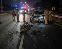 One Dead, Two Injured as Car Slams Into Motorcycle on Chandpur Bypass in Bijnor