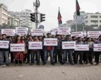 Protests Erupt in Dhaka as Demonstrators Demand Justice and Protection for Minority Communities