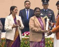 Teen Cricket Prodigy Vaibhav Suryavanshi Receives Pradhan Mantri Rashtriya Bal Puraskar at Rashtrapati Bhavan
