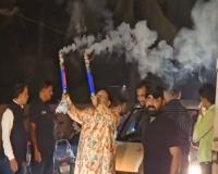 Traffic Halted for Birthday Fireworks: Surat Industrialist’s ‘Celebrity’ Claim Sparks Outrage