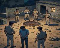 UP Man Kills Wife Over ‘Secret’ Phone Use, Buries Body Behind Home in Crime Echoing Drishyam