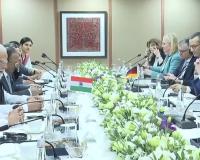 PM Modi holds delegation-level talks with German Chancellor Merz at Gandhinagar's Mahatma Mandir
