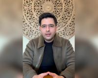 MP Raghav Chadha joins gig workers in celebrating the end of ‘10-minute delivery’