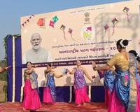 International Kite Festival: Kite flyers from across the globe mesmerise audience in Vadodara