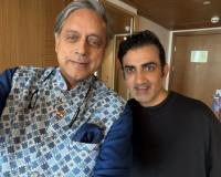 'The man with the toughest job after PM,' says Tharoor after meeting Gambhir