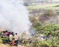 'Hit the ground hard and exploded': Eyewitnesses on Ajit Pawar plane crash
