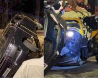 Akshay Kumar and Twinkle Khanna Escape Unhurt as High-Speed Collision Jolts Juhu