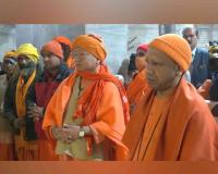 CM Yogi Adityanath Leads Makar Sankranti Celebrations at Gorakhnath Temple Amid Massive Devotee Influx