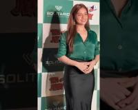 Divya Agarwal Graces High-Profile Solitario x Warner Bros. Collaboration in Mumbai