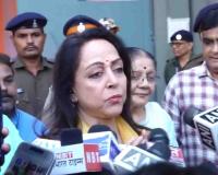 Hema Malini Casts Vote in BMC Polls, Champions Urban Development and Public Infrastructure
