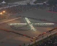 Rhythmic Grandeur: Massed Bands Steal the Show with Electrifying 'Drummers Call' at Beating Retreat