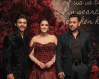 Salman Khan Commands Spotlight as Nupur Sanon and Stebin Ben Celebrate Grand Mumbai Wedding Reception