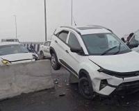 Six Injured as Speeding Car Crashes on Unfinished Stretch of Delhi-Dehradun Corridor