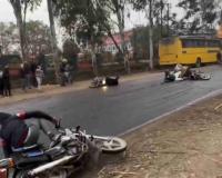 Slick Hazards and Supernatural Rumors: Sugarcane Debris Sparks Road Chaos in Amroha