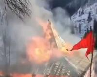 Ancient Sanctuary Lost: 700-Year-Old Girad Mata Temple Devoured by Fire in Himachal